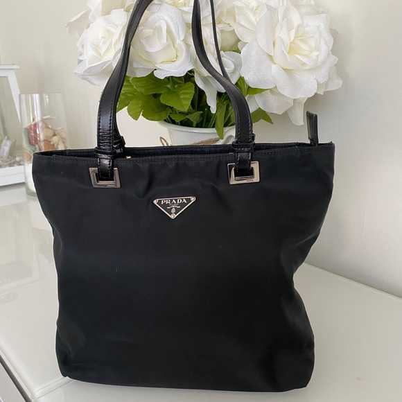 Prada Handbags - Vintage Prada Mini Tote in Tessuto Nylon *w flaws*